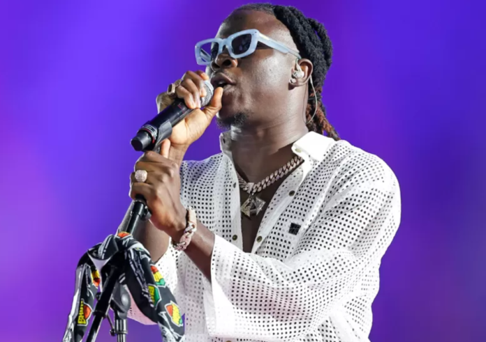 The spelling of Stonebwoy's name is a nod to Jamaican Patois