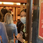 Signs at Manchester's Palace theatre ask audience members not to sing along during The Bodyguard