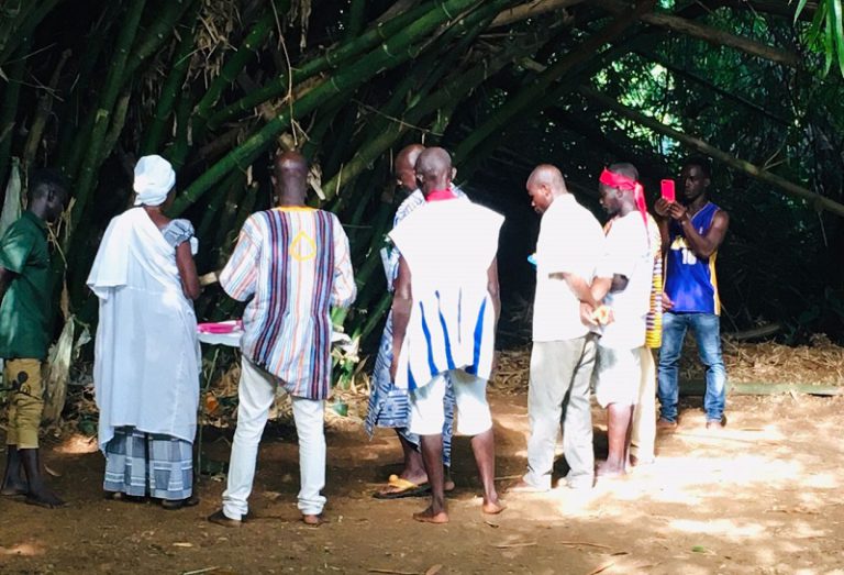 Chiefs invoke deities to find killers of pregnant girl at Assin Nsene