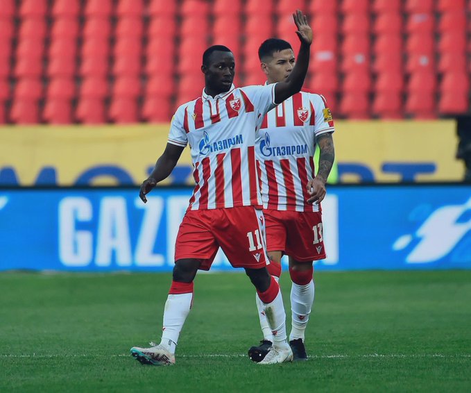 Ghana winger Osman Bukari named in Serbian Super Liga Team of the Week  after explosive debut for Red Star Belgrade - Footballghana