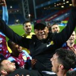 Burnley won the Championship title after beating bitter Lancashire rivals Blackburn Rovers at Ewood Park in April