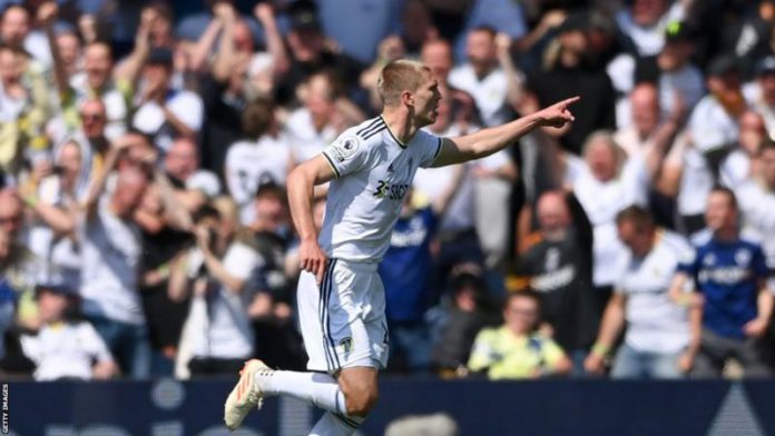 Rasmus Kristensen scored a crucial equaliser for Leeds United against Newcastle