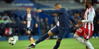 Kylian Mbappe has reached 25 goals in Ligue 1 for the fourth time and becomes the second Frenchman to achieve this post World War Two after Thadee Cisowski