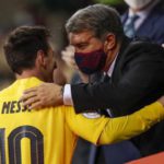 Messi won 10 La Liga titles with Barcelona between 2004 and 2021