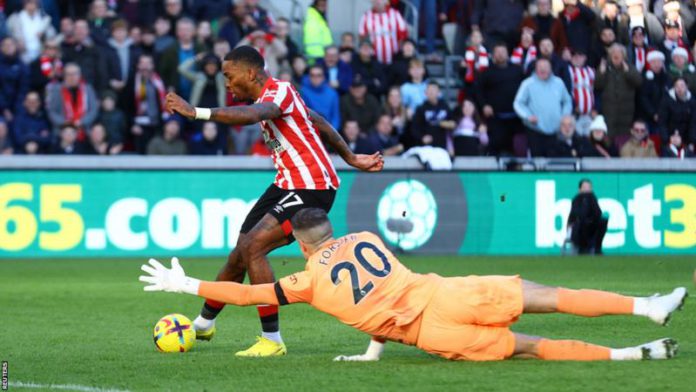 Ivan Toney has scored 32 goals and provided nine assists in 68 Premier League appearances