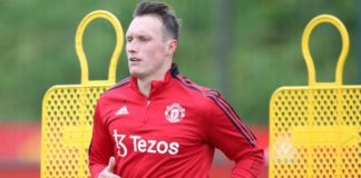 Phil Jones made 229 appearances for Manchester United, scoring six goals
