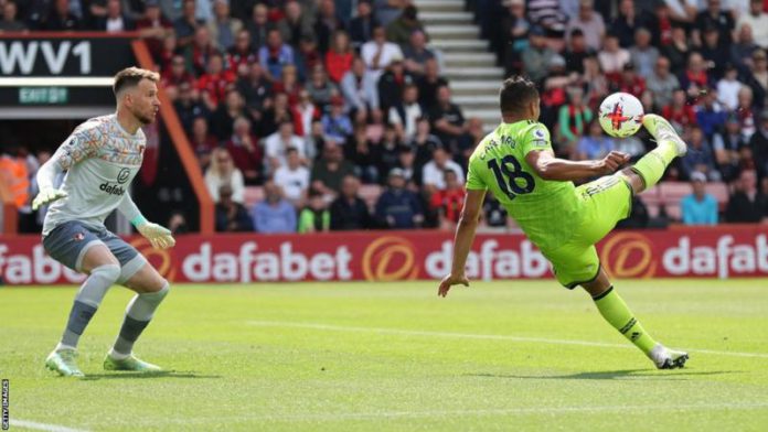 Casemiro has now scored five goals in all competitions this season