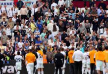 Leeds United fans were angry and looked resigned to relegation after the defeat