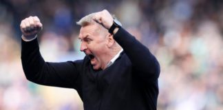 Dean Smith's Leicester can move out of the Premier League relegation zone with a win on Monday after results went in their favour over the weekend