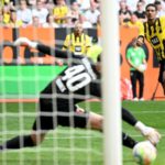 Sebastian Haller scored twice in the second half for Borussia Dortmund