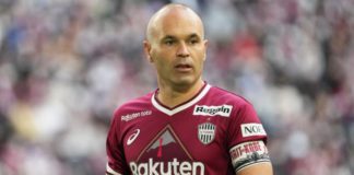 Iniesta joined Vissel Kobe in 2018 after 22 years at Barcelona