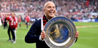 Arne Slot has guided Feyenoord to Eredivisie success in the 2022-23 season