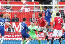 Casemiro has scored four Premier League goals this season and set United on their way with the opener