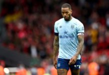 Toney's last game for Brentford before his ban was a 1-0 defeat by Liverpool