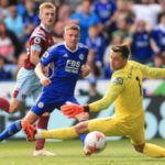 Harvey Barnes scored his 13th goal of the season for Leicester