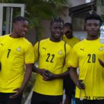 Fatawu Issahaku [L], Kamaldeen [M] and Kudus Mohammed [R]