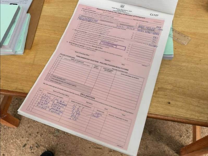 Kumawu: EC on why signed pink sheet at Oyoko polling station was cancelled