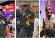 Lookalikes storm Accra mall to meet Medikal Photo credit: @ghkwaku