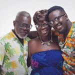 Ghanaian comedian, SDK, and his late parents