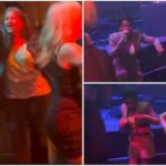 Dj Switch dances with obroni folks Photo Source: DJ Switch Ghana