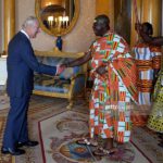 King Charles welcomes Asantehene Osei Tutu source: GettyImages