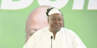 John Dramani Mahama is flagbearer of the NDC