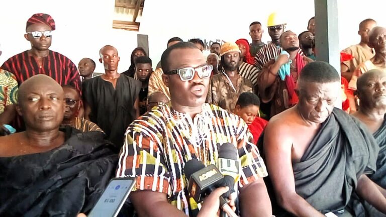 Violent clash at Sakyikrom over reinstatement of alleged destooled Chief  