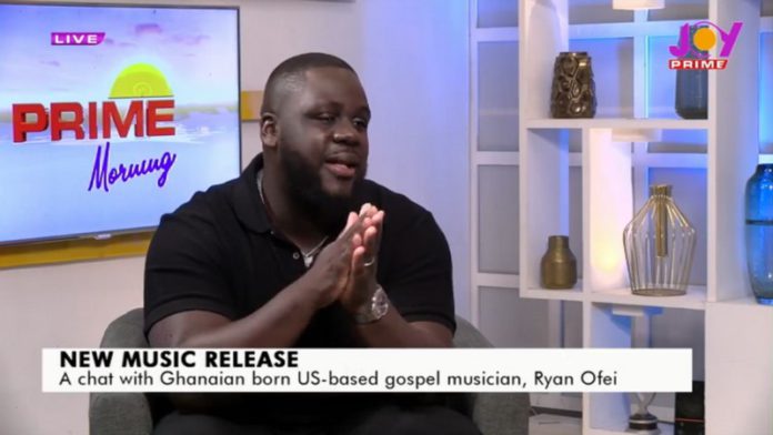 Ghanaian-US-based gospel singer, Ryan Ofei
