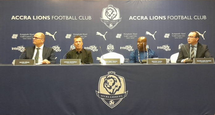 Accra Lions and Lothar Matheus partnership