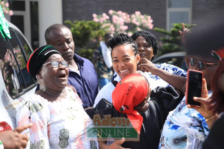 NDC Primaries: Louds cheers for Zanetor Rawlings at Klottey Korle [Photos]