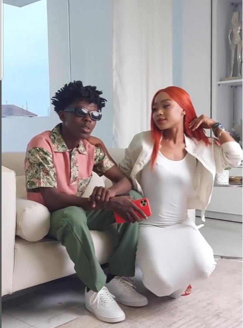 Behind the scenes footage of Strongman and Akuapem Poloo attracts ...