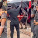 Vivian Jill taking photo with the young man Photo Source: Poleeno Multimedia