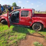 Mahama media car involved in accident