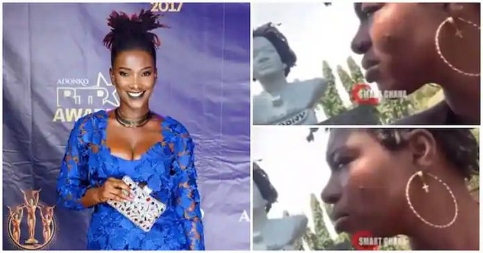 Lady claims she is Ebony Photo credit: @ghpager_tv @ebony_reigns
