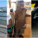 Yaw Dabo (L & R) gets his own lookalike (M). Photo Source: Samuel Dabo