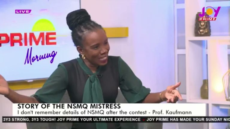 I nearly died – NSMQ mistress