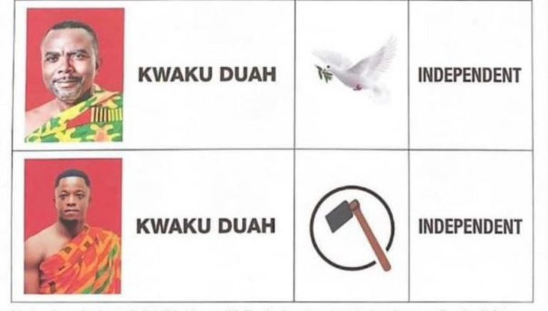 Kumawu by-election: Why EC chose a logo for an independent candidate