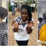 Ghanaian actress Maame Serwaa: Photo Source: the_hairmasterz