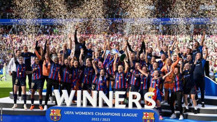 Barcelona were playing in their fourth final in five seasons