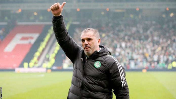 Postecoglou struggled in his early weeks at Celtic but guided the club to two league titles