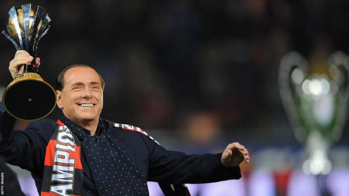 AC Milan won 29 trophies during Silvio Berlusconi's ownership