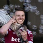 Declan Rice helped West Ham win the Europa Conference League earlier this month