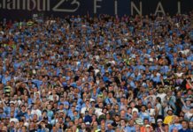 There were reports of fans being left without water and widespread traffic issues as Manchester City beat Inter Milan on 10 June