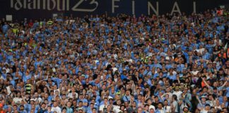 There were reports of fans being left without water and widespread traffic issues as Manchester City beat Inter Milan on 10 June