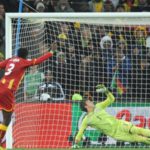 Asamoah Gyan's missed penalty against Uruguay in the final minute of extra-time in the quarter-finals of the 2010 World Cup would have made Ghana the first African side to reach a semi-final