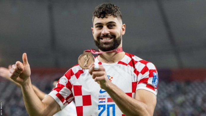 Josko Gvardiol played every minute of all seven of Croatia's games at the 2022 World Cup