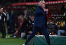 Jose Mourinho won the Europa Conference League with Roma in 2021-22