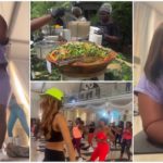 Jackie Appiah works out in a video. Image Credit: @jackieappiah