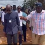 Gabby Asare Otchere-Darko (left) captured in Assin North