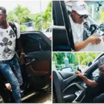 Hafiz Konkoni, Andre Ayew and Paintsil arrive at the Black Stars camp. Photo credit: @blackstarsofghana